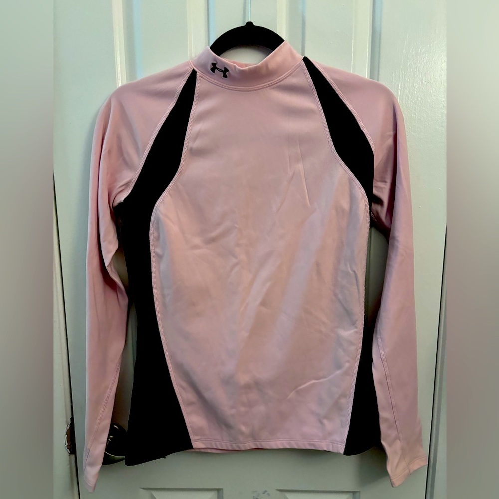 Pink and Black UnderArmour Thermal